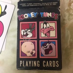 FREE WITH BUNDLE-1993 Looney Tunes playing cards